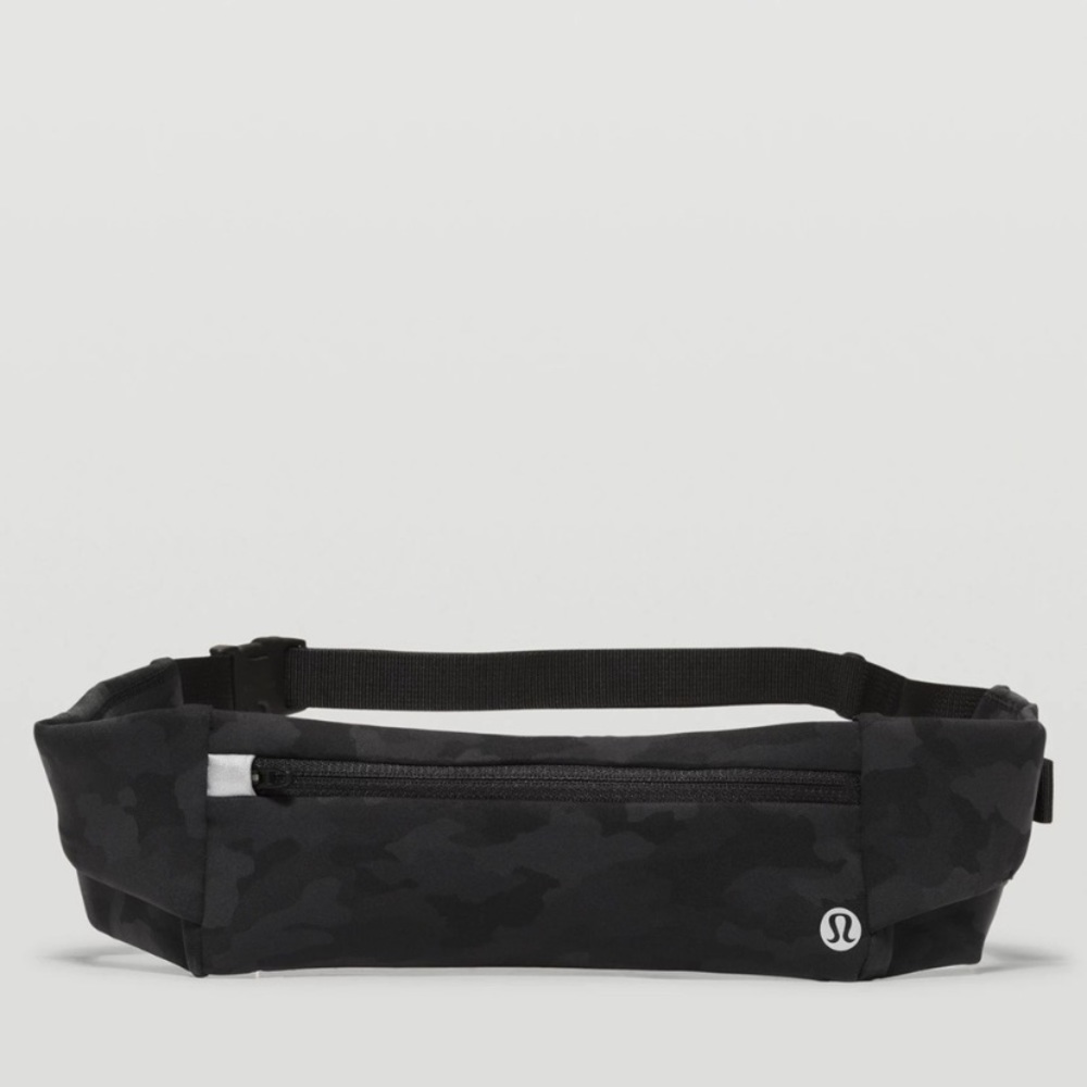 lululemon athletica Black Camo Belt Bag